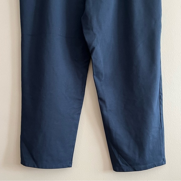 Eileen Fisher Women’s Ponte Pull On Pants Cropped Stretch Office Career Navy 3X - Picture 6 of 11